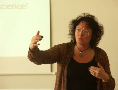 Mel Gibson during a teaching session